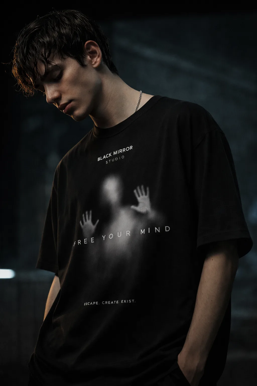 Free Your Mind Tee alternate model view